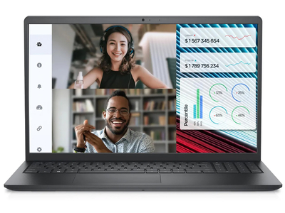 Dell Ноутбук Dell Vostro 3520 HDL5A91028W-16G (15.6", Core i3 1215U/ 16 ГБ/ SSD 512 ГБ/ UHD Graphics) Черный HDL5A91028W-16G