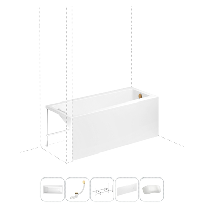 Lavinia Boho Комплект с ванной Lavinia Boho Rock 202011768