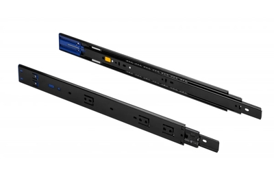 GTV Направляющие шариковые, GTV Versalite PLUS+, PK-L-H45-250-B с ДОВОДЧИКОМ, черный PK-L-H45-250-B-20