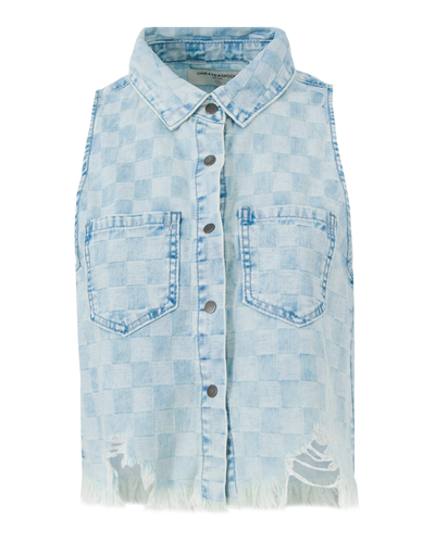 One Teaspoon топ One Teaspoon 26291b голубой xs 26291b