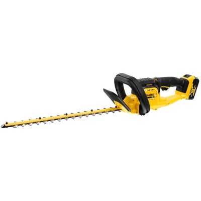 DeWalt Аккумуляторный кусторез DEWALT DCMHT563P1, 18 В, 56 см, 1400 ход/мин, с АКБ 5 Ач и ЗУ, без кейса (DCMHT563P1N-XJ) 