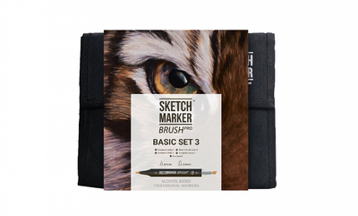 SKETCHMARKER Набор маркеров SKETCHMARKER Brush Basic 3 36 шт SMB-36BAS3