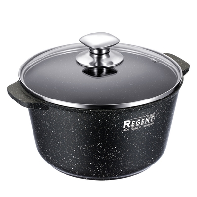 Regent inox Кастрюля со стеклянной крышкой 2,8 л Regent intox Cosmo Regent inox PSK-93-AL-CS-4-20
