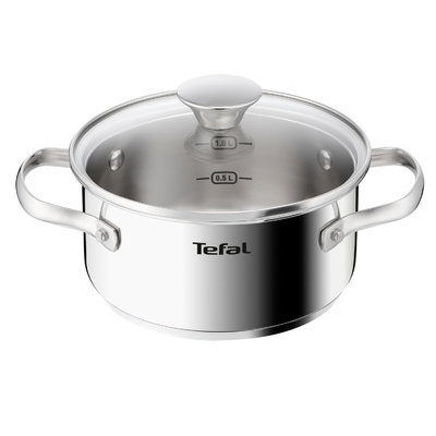 Tefal Кастрюля Tefal Minis 16 см со стеклянной крышкой H8744255 H8744255