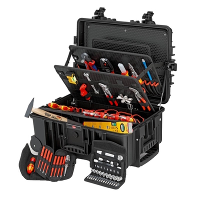 Knipex Чемодан инструментальный Knipex , 63 предмета Robust45 Elektro KN-002137 