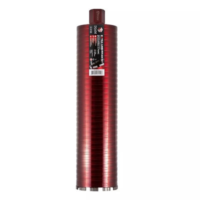 Diam Сверло алмазное сегментное сухое Diam , 122x450х6x1,1/4UNC Extra Line TitanHIT 313040 