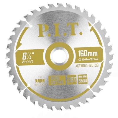 P.i.t. Диск пильный P.I.T. , 160x20/16x2,2 мм, 36T ACTW10-160T36 