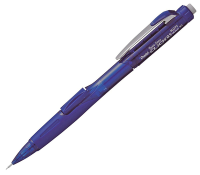 Pentel Карандаш автоматический Pentel "CLICK -Twist-Erase" с боковой кнопкой, 0,5 мм, синий корпус PD275T-CX