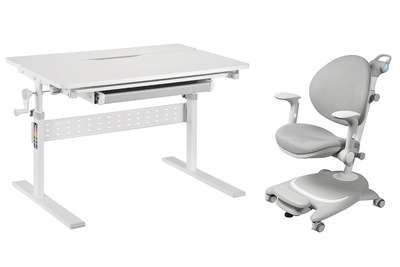 Hoff Комплект парта Hoff Colore Grey (new) 