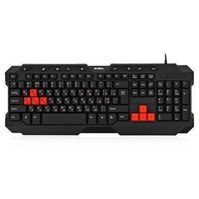 SVEN клавиатура SVEN Black USB Challenge 9700 