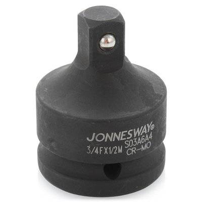 Jonnesway Адаптер Jonnesway для ударных головок 3/4"(F) - 1/2"(M), S03A6A4, 48314 