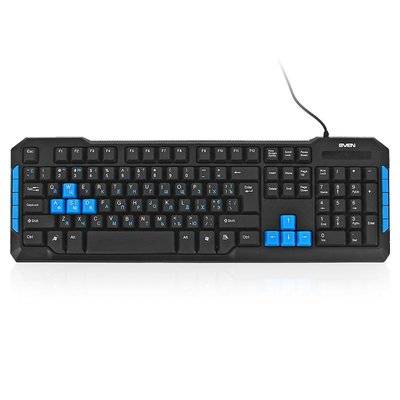 SVEN клавиатура SVEN Black USB Challenge 9500 