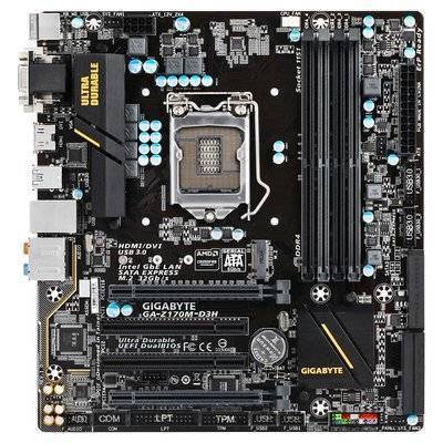 Gigabyte GIGABYTE GA-Z170M-D3H GA-Z170M-D3H
