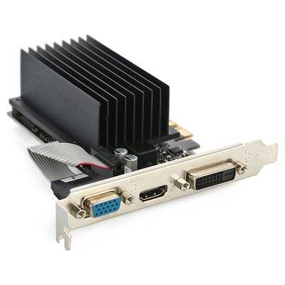 Palit Видеокарта Palit GeForce® GT 710, , 1ГБ, GDDR3, Retail PA-GT710-1GD3H 