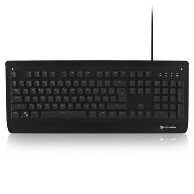 Qcyber клавиатура Qcyber Zadiak Black USB 