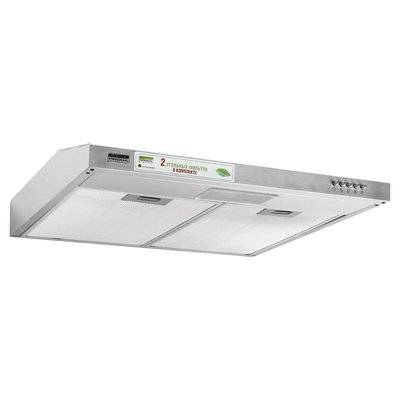 KRONA Вытяжка Krona JESSICA slim 600 inox push button 