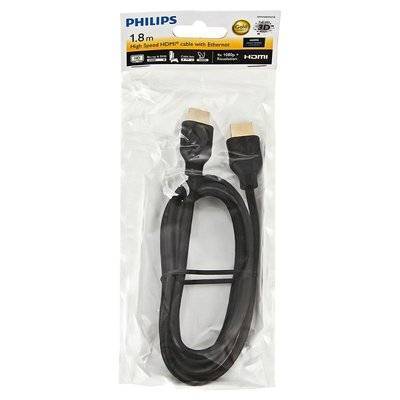 Philips кабель HDMI-HDMI 1.8 метра, v1.4, Philips SWV5401H/10 SWV5401H10