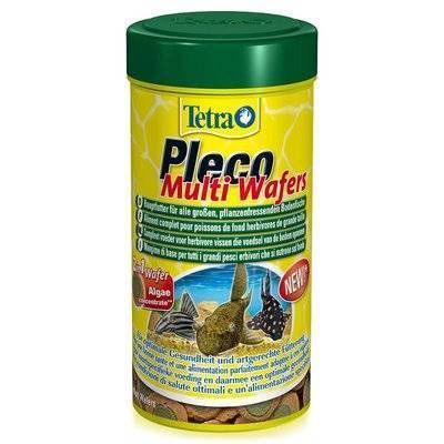 TETRA Корм для крупных растительноядных донных рыб Tetra Pleco Multi Wafers 250 мл 189652 