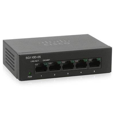 Cisco коммутатор Cisco SB SG110D-05-EU 