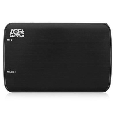 Age Star контейнер для HDD AgeStar , USB 3.1 Type C, черный Age Star 31UB2A12C 