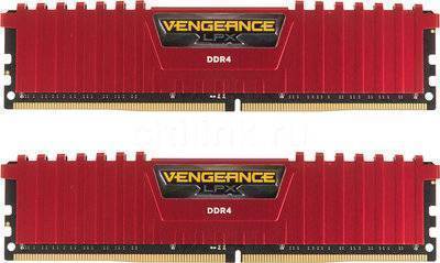 Corsair Модуль памяти CORSAIR Vengeance LPX DDR4 - 2x 8Гб 2666, DIMM, Ret CMK16GX4M2A2666C16R 