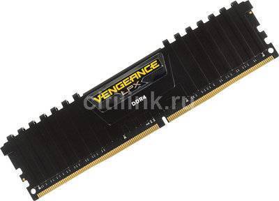 Corsair Модуль памяти CORSAIR Vengeance LPX DDR4 - 8Гб 2400, DIMM, Ret CMK8GX4M1A2400C16 