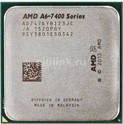 Amd Процессор AMD A6 7470K, SocketFM2+ OEM [ad747kybi23jc] 