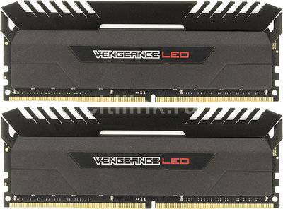 Corsair Модуль памяти CORSAIR Vengeance LED DDR4 - 2x 8Гб 3000, DIMM, Ret CMU16GX4M2C3000C15R 