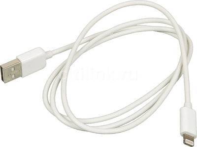 TP-LINK Кабель TP-LINK MFi, Lightning MFi - USB, 1м, белый TL-AC210 