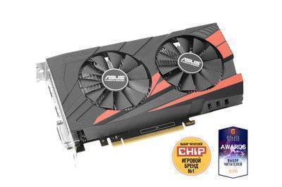 ASUS Видеокарта ASUS GeForce GTX 1050TI, , 4Гб, GDDR5, OC, Ret EX-GTX1050TI-O4G 