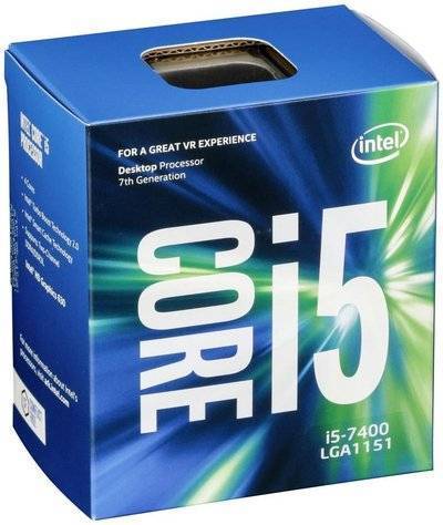 Intel Процессор INTEL Core i5 7400, LGA 1151 * BOX [bx80677i57400 s r32w] BX80677I57400 S R32W 