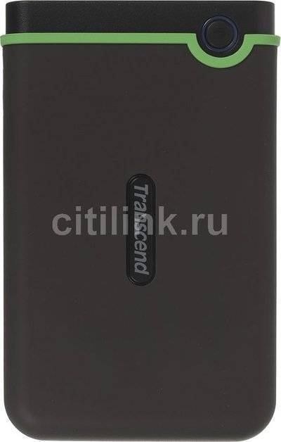 Transcend Внешний жесткий диск TRANSCEND StoreJet 25M3 , 2Тб, серый TS2TSJ25M3 