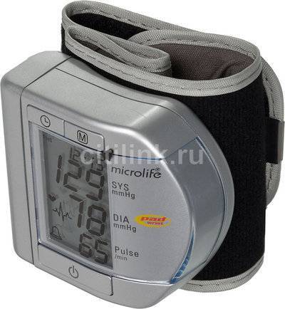 Microlife Тонометр запястный MICROLIFE BP W100, 13.5-21.5см BP W 100 