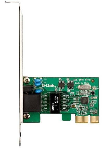 D-Link Сетевой адаптер Gigabit Ethernet D-LINK PCI Express DGE-560T 