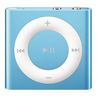 Apple MP3 плеер APPLE iPod shuffle flash 2Гб голубой/белый [mkme2ru/a] 
