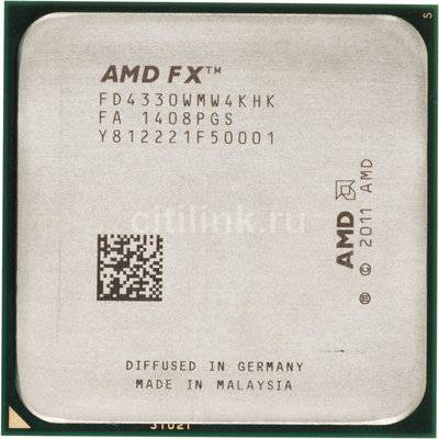 Amd Процессор AMD FX 4330, SocketAM3+ OEM [fd4330wmw4khk] 
