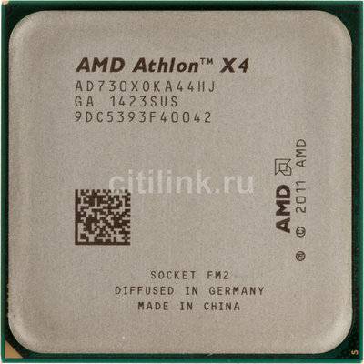 Amd Процессор AMD Athlon X4 730, SocketFM2 OEM [ad730xoka44hj] 