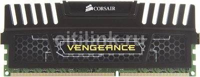 Corsair Модуль памяти CORSAIR Vengeance DDR3 - 4Гб 1600, DIMM, Ret CMZ4GX3M1A1600C9 