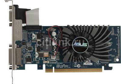 ASUS Видеокарта ASUS GeForce 210, , 1Гб, DDR3, Low Profile, Ret 210-1GD3-L 