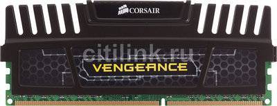 Corsair Модуль памяти CORSAIR Vengeance DDR3 - 8Гб 1600, DIMM, Ret CMZ8GX3M1A1600C9 