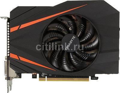 Gigabyte Видеокарта GIGABYTE GeForce GTX 1060, , 6Гб, GDDR5, OC, Ret GV-N1060IXOC-6GD 