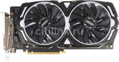 MSI Видеокарта MSI GeForce GTX 1060, , 3Гб, GDDR5, OC, Ret GTX 1060 ARMOR 3G OCV1 