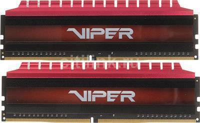Patriot Модуль памяти PATRIOT Viper 4 DDR4 - 2x 4Гб 3400, DIMM, Ret PV48G340C6K 