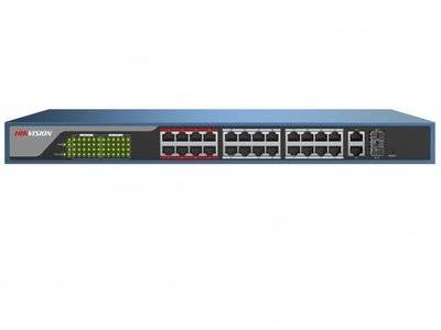 Hikvision Коммутатор Hikvision 24xPOE DS-3E1326P-E 