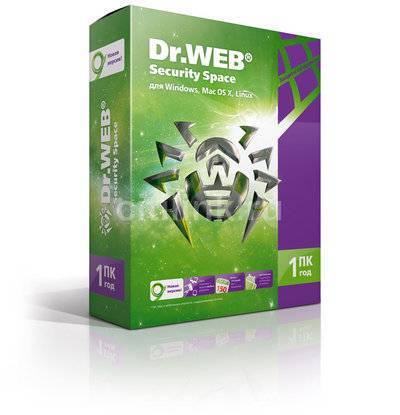 Dr.Web ПО DR.Web Security Space 1 ПК/1 год (BHW-B-12M-1-A3) 