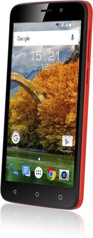 Fly Смартфон FLY Nimbus 9 FS509 красный 09836 