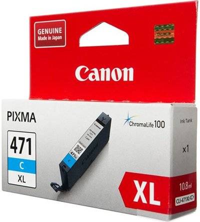 Canon Картридж CANON CLI-471XLC , голубой 0347C001 