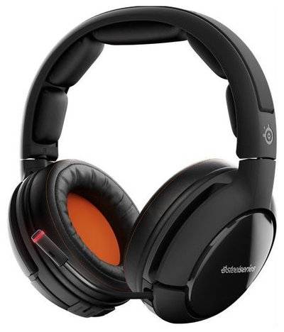 SteelSeries Наушники с микрофоном STEELSERIES Siberia 800, мониторы, радио, черный [61302] 