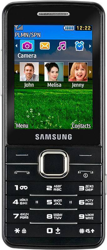Отзывы О Samsung S5610 (Черный) На CMP24 - SKU138051