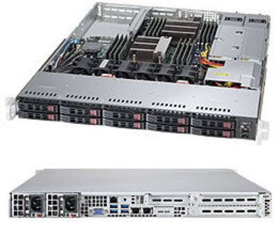 Supermicro Платформа SuperMicro 10G 2P () SYS-1028R-WTRT 
